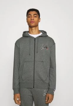 BOSS SANYO - Sudadera Con Cremallera - Medium Grey, Hombre