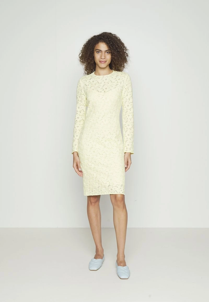 BOSS DREALINA - Vestido De Tubo - Yellow, Mujer 1 BOSS DREALINA - Vestido De Tubo - Yellow, Mujer