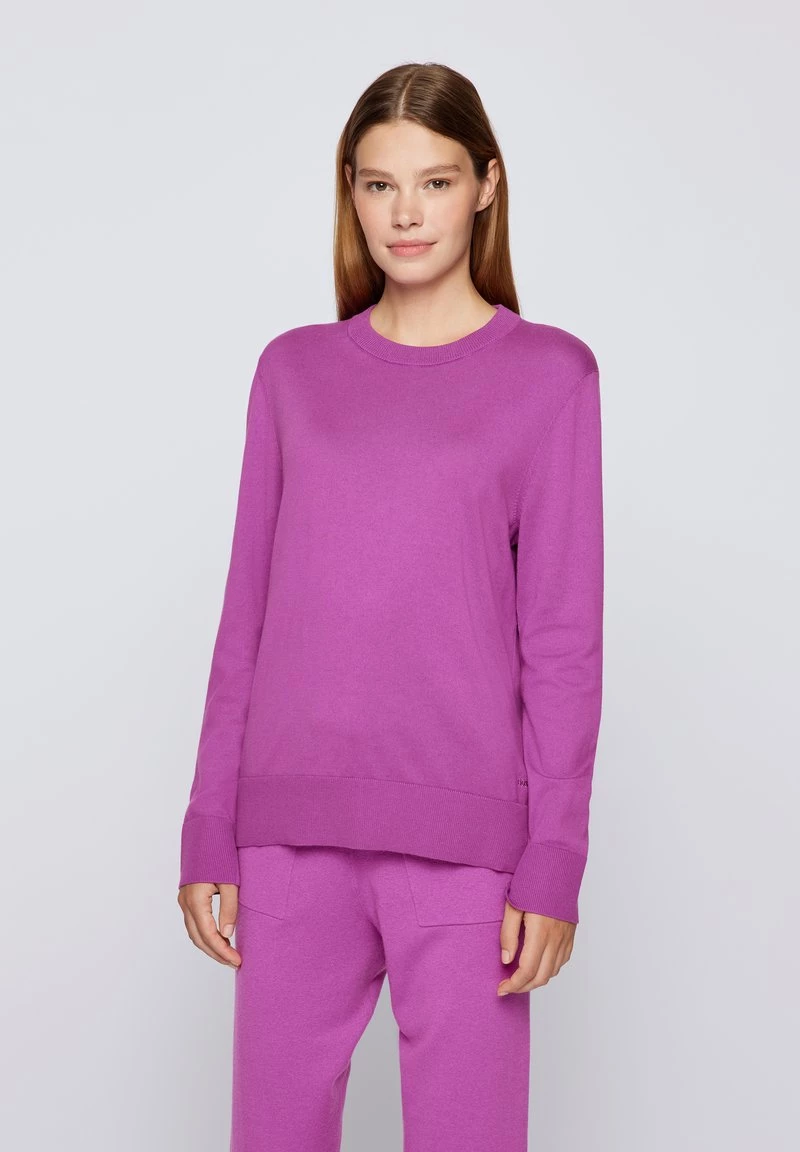 BOSS FIBINNA - Jersey De Punto - Bright Purple, Mujer 1 BOSS FIBINNA - Jersey De Punto - Bright Purple, Mujer