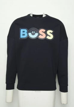 BOSS SALBO CELEBRATION - Sudadera - Dark Blue, Hombre