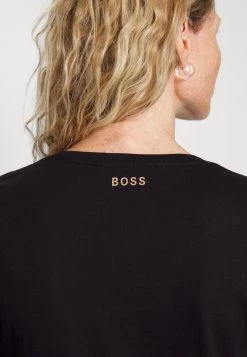 BOSS ECIRASA - Camiseta De Manga Larga - Black, Mujer -Outlet BOSS Tienda 030a1f73e5d5458ab3154b9d321b4c17