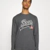 BOSS X RUSSELL ATHLETIC - Camiseta De Manga Larga - Medium Grey, Hombre