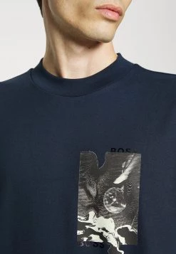 BOSS TOUCHÉ - Camiseta Estampada - Dark Blue, Hombre -Outlet BOSS Tienda 03e6bb237942450591e604c268364349