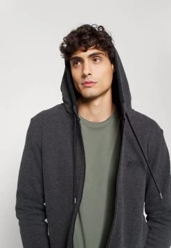 BOSS JACKET - Sudadera Con Cremallera - Charcoal, Hombre -Outlet BOSS Tienda 06e93397e4314018ac245b1d33c94e86