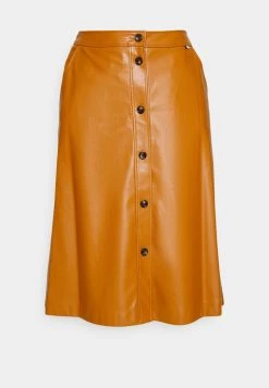 BOSS C_VALELU - Falda Acampanada - Dark Orange, Mujer -Outlet BOSS Tienda 07e5577238954d29877b45235a9f0fc6