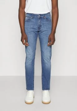BOSS DELAWARE - Vaqueros Slim Fit - Medium Blue, Hombre
