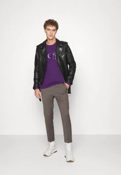 BOSS TOGN - Camiseta De Manga Larga - Dark Purple, Hombre -Outlet BOSS Tienda 08a635820099413f9e1a5ec3d224de7b