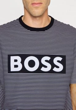 BOSS TIBURT - Camiseta Estampada - Dark Blue, Hombre -Outlet BOSS Tienda 08affe37b8b547528755791e6f41b451