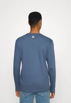 BOSS X RUSSELL ATHLETIC - Camiseta De Manga Larga - Bright Blue, Hombre -Outlet BOSS Tienda 091d3c8d14fd48b889bd4831ee857679