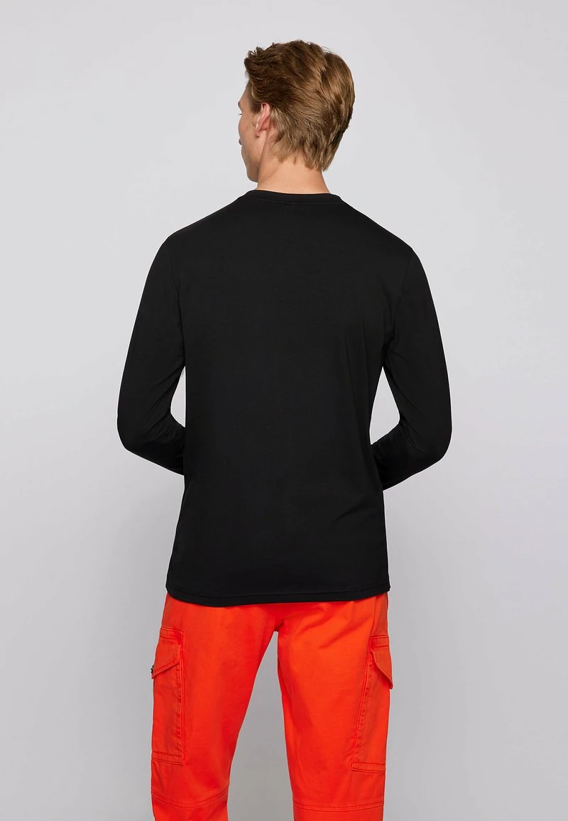 BOSS TCHARK 1 - Camiseta De Manga Larga - Black, Hombre 2 BOSS TCHARK 1 - Camiseta De Manga Larga - Black, Hombre - Imagen 2