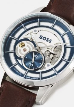 BOSS SOPHIO AUTO - Reloj - Brown/silver/blue, Hombre -Outlet BOSS Tienda 0aa456d06dca47ce8f68ada7fac192c0