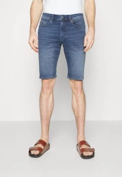 BOSS TABER - Shorts Vaqueros - Dark Blue, Hombre
