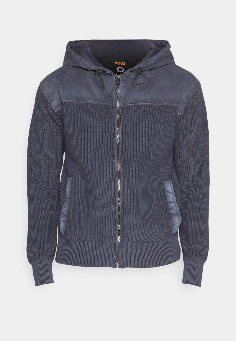 BOSS ALYBOMERS - Chaqueta De Punto - Dark Blue, Hombre 5 BOSS ALYBOMERS - Chaqueta De Punto - Dark Blue, Hombre - Imagen 5
