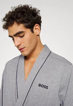 BOSS KIMONO - Albornoz - Medium Grey, Hombre -Outlet BOSS Tienda 0c872005fa124e86b0e7655a65e36cd2