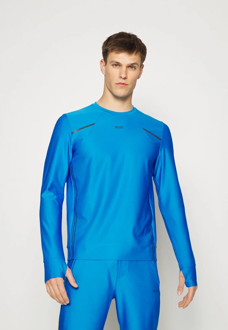 BOSS SALBO GYM - Camiseta De Manga Larga - Open Blue, Hombre 1 BOSS SALBO GYM - Camiseta De Manga Larga - Open Blue, Hombre