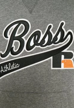 BOSS X RUSSELL ATHLETIC SAFA - Jersey Con Capucha - Medium Grey, Hombre -Outlet BOSS Tienda 0d62f7ee8a074cbd8a27ff7426fd0382