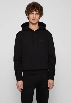 BOSS SEEGER - Jersey Con Capucha - Black, Hombre