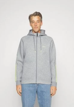 BOSS SAGGY - Sudadera Con Cremallera - Light Pastel Grey, Hombre