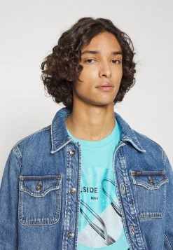 BOSS THINKING - Camiseta Estampada - Open Blue, Hombre -Outlet BOSS Tienda 0eea63f9961249f18b56c872f3e2b13e