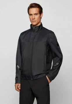 BOSS Impermeable - Black, Hombre