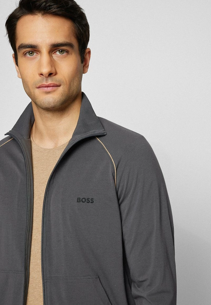 BOSS MATCH - Sudadera Con Cremallera - Dark Grey, Hombre 4 BOSS MATCH - Sudadera Con Cremallera - Dark Grey, Hombre - Imagen 4