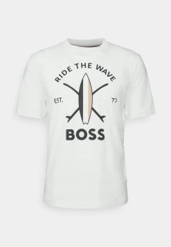 BOSS TYLAN - Camiseta Estampada - White, Hombre -Outlet BOSS Tienda 10f927a95bf64fe1af9952c05d4513bf