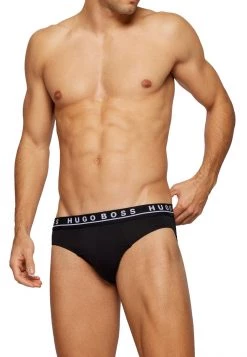 BOSS 3ER PACK - Braguitas - Weiß/dunkelgrau/schwarz, Hombre