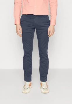 BOSS Pantalones Chinos - Medium Blue, Hombre