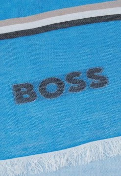 BOSS ARVIN UNISEX - Bufanda - Bright Blue, Unisexo -Outlet BOSS Tienda 1427941080c4426aab42f87b0ae610eb