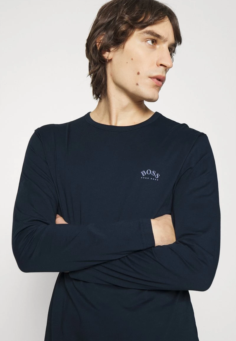 BOSS TOGN CURVED - Camiseta De Manga Larga - Navy, Hombre 4 BOSS TOGN CURVED - Camiseta De Manga Larga - Navy, Hombre - Imagen 4