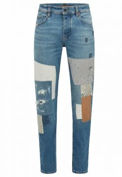 BOSS Vaqueros Tapered - Blue, Hombre