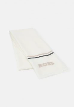 BOSS ARVIN UNISEX - Bufanda - Open White, Unisexo