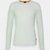 BOSS TEMPEST - Jersey De Punto - Light/pastel Green, Hombre