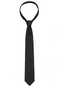 BOSS TIE - Corbata - Black, Hombre