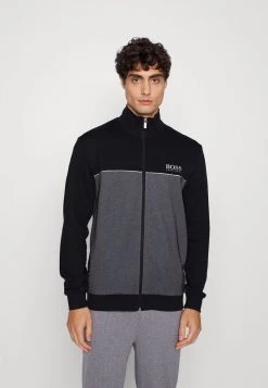 BOSS TRACKSUIT JACKET - Sudadera Con Cremallera - Black, Hombre