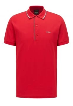 BOSS PAULE - Polo - Red, Hombre -Outlet BOSS Tienda 1d668b2213e74b518441ecc588ce0856