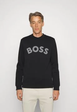 BOSS SALBO ICONIC - Sudadera - Black, Hombre