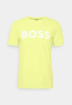 BOSS Thinking - Camiseta Estampada - Bright Yellow, Hombre -Outlet BOSS Tienda 1e74259e9f5d4de5b198a1e1d66ee22c