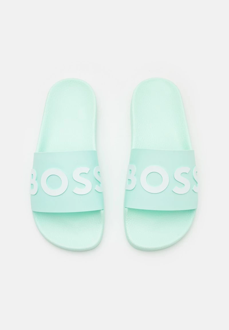 BOSS BAY IT SLID UNISEX - Chanclas De Baño - Turquoise/aqua, Unisexo 4 BOSS BAY IT SLID UNISEX - Chanclas De Baño - Turquoise/aqua, Unisexo - Imagen 4