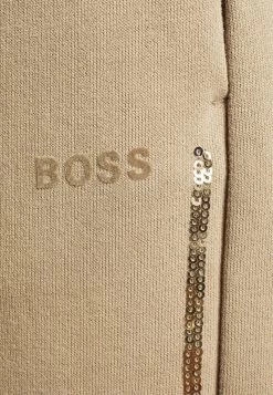 BOSS EJOY SEQUIN - Pantalones Deportivos - Open Beige, Mujer -Outlet BOSS Tienda 1e9d2ad42a0a48af88014f8a534984c6