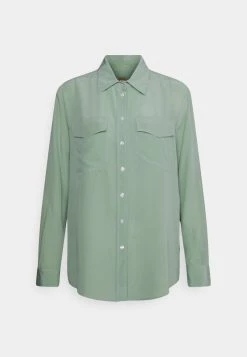 BOSS BIVENTI - Camisa - Light Pastel Green, Mujer