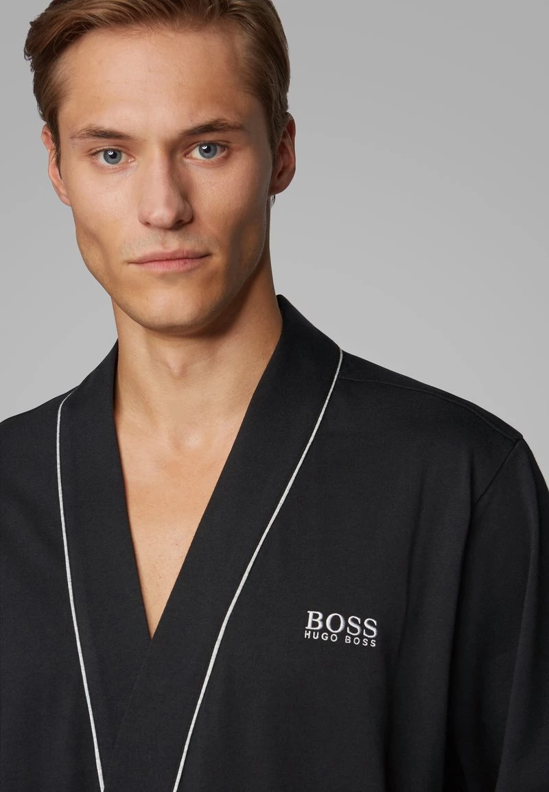 BOSS AUTHENTIC - Albornoz - Black, Hombre 3 BOSS AUTHENTIC - Albornoz - Black, Hombre - Imagen 3