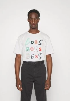 BOSS TEELOGOFUN - Camiseta Estampada - White, Hombre