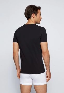 BOSS 2 PACK - Camiseta Interior - Black, Hombre -Outlet BOSS Tienda 20e129c1c91a43a2afa4ee3120f60410