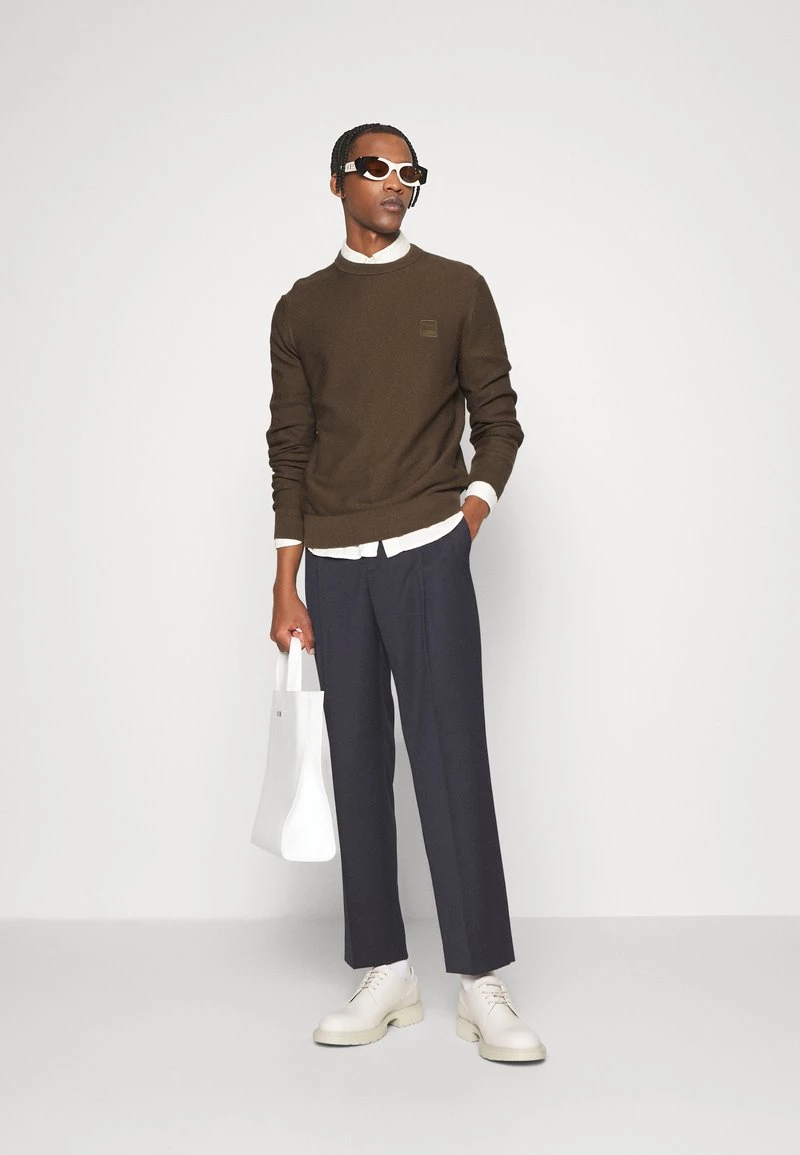 BOSS KATOURAL - Jersey De Punto - Dark Green, Hombre 2 BOSS KATOURAL - Jersey De Punto - Dark Green, Hombre - Imagen 2