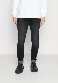 BOSS TABER - Vaqueros Slim Fit - Black, Hombre