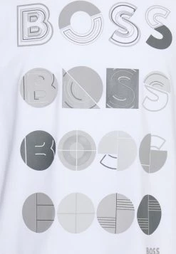 BOSS TEE - Camiseta Estampada - White, Hombre -Outlet BOSS Tienda 232d982666ab48c28c6b2b42189eb4b2