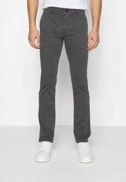 BOSS Pantalones Chinos - Charcoal, Hombre