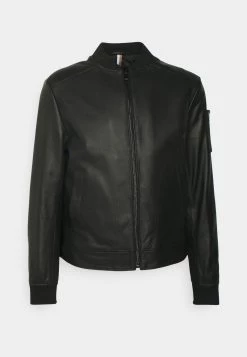 BOSS MALBA - Chaqueta De Cuero - Black, Hombre -Outlet BOSS Tienda 25efc93223124b78b9e12d5076c7cb79