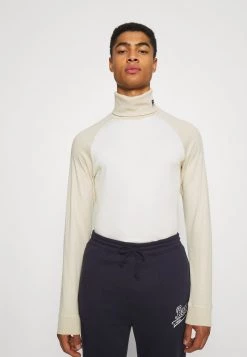 BOSS X RUSSELL ATHLETIC TERON - Camiseta De Manga Larga - Open White, Hombre